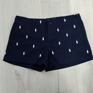 Navy Ralph Lauren Sport Shorts - SZ 8 - NWT